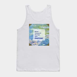 PANTONE MONET - Claude Monet's Water Lilies (1908) by Claude Monet Tank Top